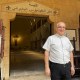 Rev. Miled Abboud outside Sant Anthony of Padua Catholic church in Beirut on Saturday.