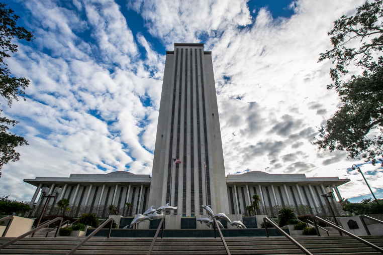 The Florida State Capitol building.