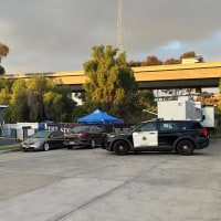 The FBI, CHP and San Diego police investigated a home in Southcrest after human remains were found on Tuesday.